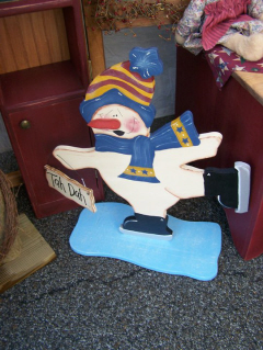 Craft Snowman Ice Skating